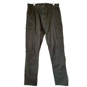 American Tall Pants Men's 36x36* Olive Cargo Straight Leg Casual Cotton Grunge